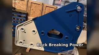 Puissance de rupture de roche de marteau de marteau hydraulique
